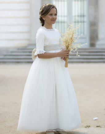 Vestido de comunion 2025 sencillo